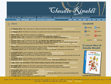 Tablet Screenshot of claudiorinaldi.eu